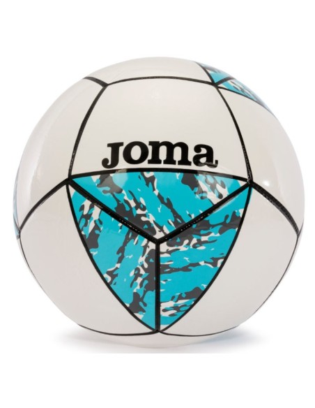 BALÓN FÚTBOL JOMA CHALLENGE II BLANCO TURQUESA T-5