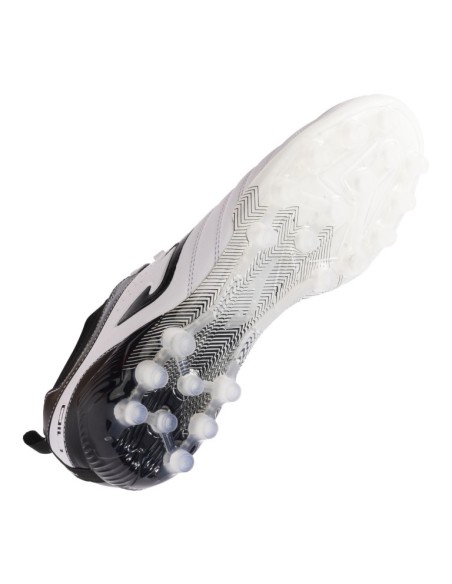 BOTAS DE FÚTBOL NUMERO-10 2402 BLANCO NEGRO CÉSPED ARTIFICIAL BOTAS DE FÚTBOL NUMERO-10 2402 BLANCO NEGRO CÉSPED ARTIFICIAL