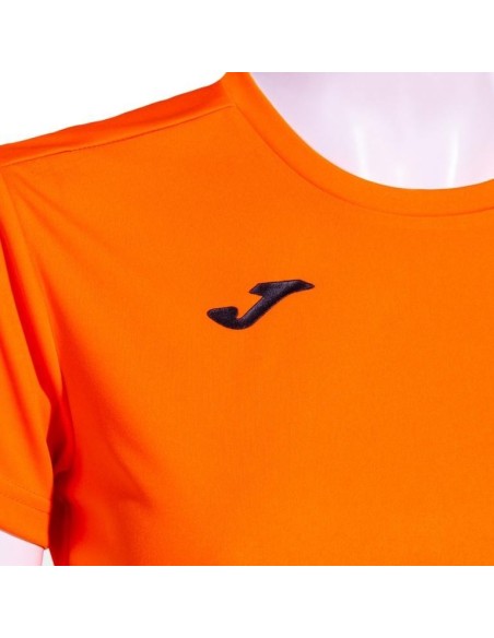 CAMISETA MANGA CORTA MUJER COMBI NARANJA CAMISETA MANGA CORTA MUJER COMBI NARANJA