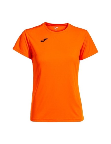 CAMISETA MANGA CORTA MUJER COMBI NARANJA CAMISETA MANGA CORTA MUJER COMBI NARANJA