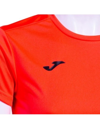 CAMISETA MANGA CORTA MUJER COMBI CORAL FLÚOR