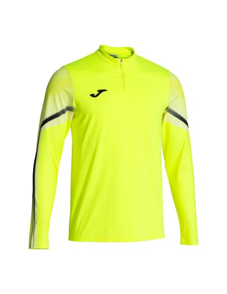 SUDADERA ELITE XI AMARILLO FLUOR NEGRO SUDADERA ELITE XI AMARILLO FLUOR NEGRO