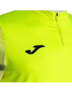 SUDADERA ELITE XI AMARILLO FLUOR NEGRO 2