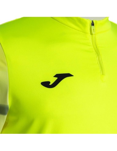 SUDADERA ELITE XI AMARILLO FLUOR NEGRO