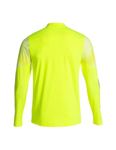 SUDADERA ELITE XI AMARILLO FLUOR NEGRO
