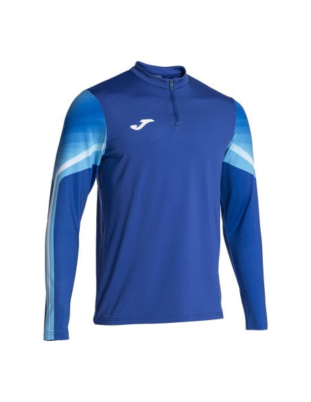 SUDADERA ELITE XI ROYAL BLANCO