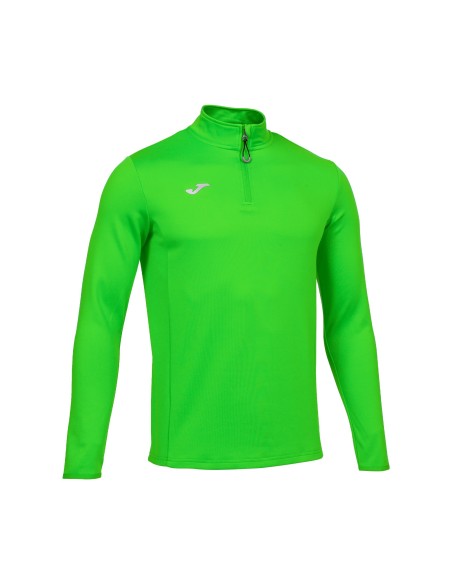 SUDADERA RUNNING NIGHT VERDE FLÚOR SUDADERA RUNNING NIGHT VERDE FLÚOR