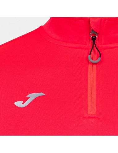SUDADERA RUNNING NIGHT CORAL FLÚOR