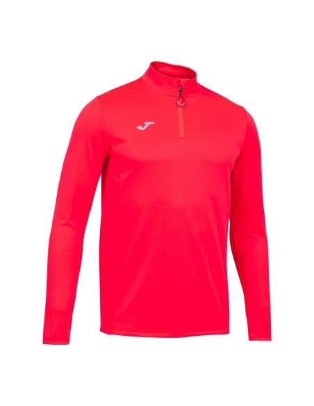 SUDADERA RUNNING NIGHT CORAL FLÚOR SUDADERA RUNNING NIGHT CORAL FLÚOR