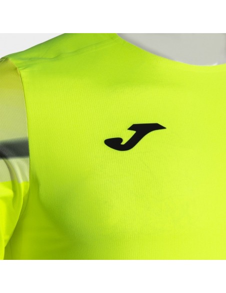 CAMISETA MANGA CORTA ELITE XI AMARILLO FLUOR NEGRO