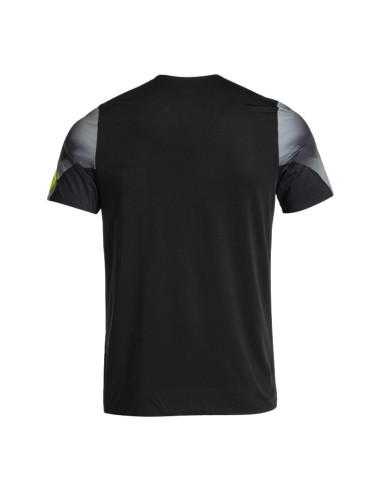 CAMISETA MANGA CORTA ELITE XI NEGRO AMARILLO FLUOR