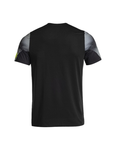 CAMISETA MANGA CORTA ELITE XI NEGRO AMARILLO FLUOR