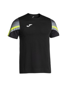 CAMISETA MANGA CORTA ELITE XI NEGRO AMARILLO FLUOR