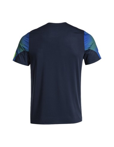 CAMISETA MANGA CORTA ELITE XI MARINO VERDE FLUOR