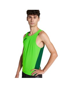 CAMISETA TIRANTES R-WINNER VERDE FLÚOR 2