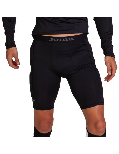 SHORT JOMA PROTEC PORTERO NEGRO
