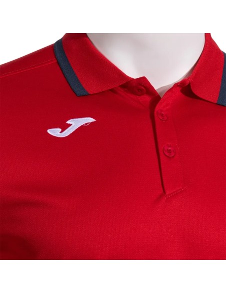 POLO PASEO JOMA COMBI ROJO/NAVY SPORTING VILLENA CF