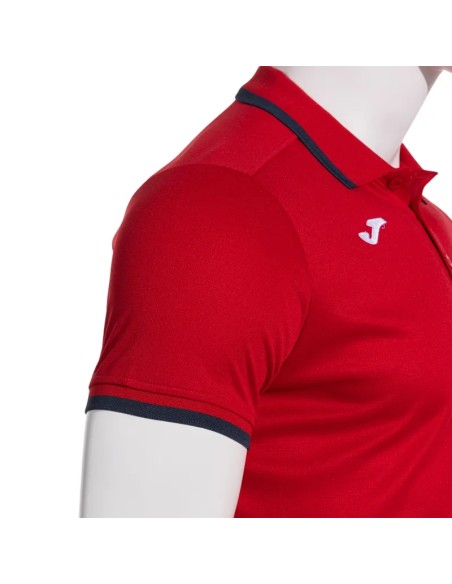 POLO PASEO JOMA COMBI ROJO/NAVY SPORTING VILLENA CF