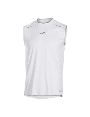 CAMISETA JOMA  SIN MANGAS HOMBRE TRAIL HELIUM BLANCO