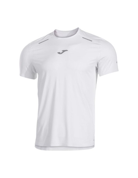 CAMISETA JOMA  MANGA CORTA HOMBRE TRAIL HELIUM BLANCO
