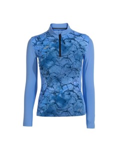 SUDADERA JOMA MUJER TRAIL DEVA AZUL