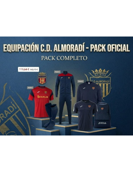 PACK COMPLETO C.D. ALMORADÍ